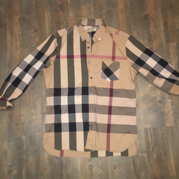 Burberry Checked Dress Shirt - Picture 4 of 4